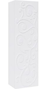 Пенал подвесной Clarberg Elegance EL0504 40x133см белый