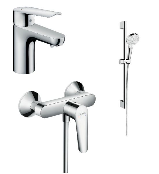 Душевой комплект Hansgrohe E 100* (d)