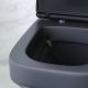 Унитаз подвесной Am.Pm Inspire 2.0 FlashClean с сиденьем микролифт чёрный матовый C50A1700MBSC