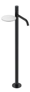 Напольный смеситель для раковины Boheme Stick Spirale 120-BB.4 чёрный