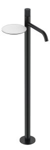 Напольный смеситель для раковины Boheme Stick Linea 120-BB.3 чёрный