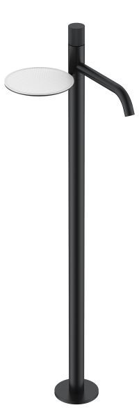 Напольный смеситель для раковины Boheme Stick Linea 120-BB.3 чёрный
