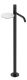 Напольный смеситель для раковины Boheme Stick Linea 120-BB.3 чёрный