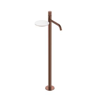 Напольный смеситель для раковины Boheme Stick Linea 120-BRB.3 брашированная бронза