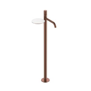 Напольный смеситель для раковины Boheme Stick Spirale 120-BRB.4 брашированная бронза