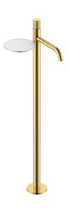 Напольный смеситель для раковины Boheme Stick Spirale 120-GG.4 золото