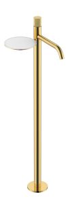 Напольный смеситель для раковины Boheme Stick Linea 120-GG.3 золото