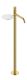 Напольный смеситель для раковины Boheme Stick Linea 120-GG.3 золото