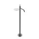Напольный смеситель для раковины Boheme Stick 120-GM-MR-GR графит матовый