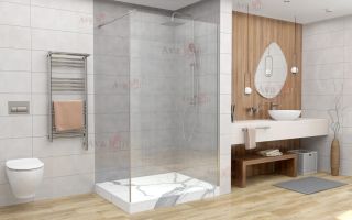 Душевая перегородка AvaCan MC100 хром