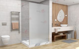 Душевая перегородка AvaCan MC100 MT хром