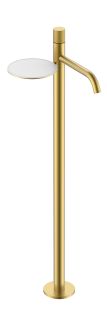Напольный смеситель для раковины Boheme Stick Spirale 120-MG.4 золото матовое Напольный смеситель для раковины Boheme Stick Spirale 120-MG.4 золото матовое