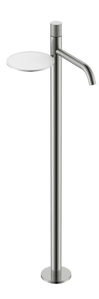 Напольный смеситель для раковины Boheme Stick Spirale 120-NB.4 брашированный никель