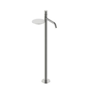 Напольный смеситель для раковины Boheme Stick Diamond 120-NB брашированный никель