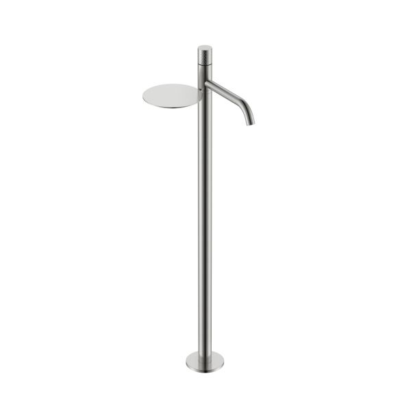 Напольный смеситель для раковины Boheme Stick Diamond 120-NB брашированный никель
