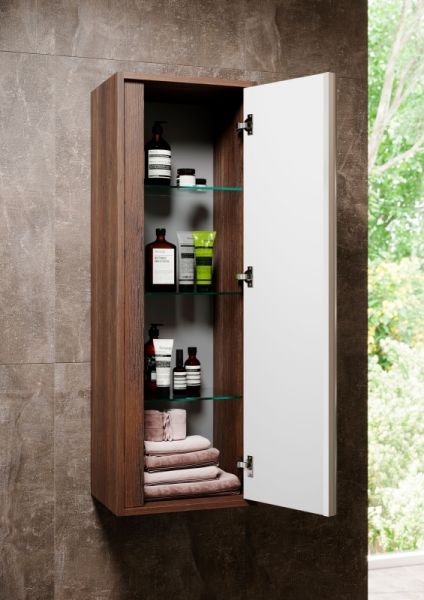 Пенал подвесной Clarberg Evolution EV0504CD 40x119см крафт тёмный