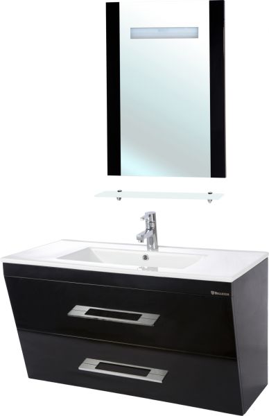 Тумба под раковину Bellezza Берта 100см чёрный 00000007114 Тумба под раковину Bellezza Берта 100см чёрный 00000007114