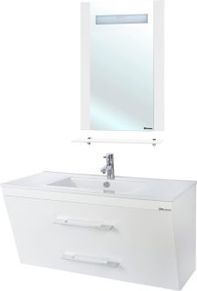 Тумба под раковину Bellezza Берта 100см белый 00000007113 Тумба под раковину Bellezza Берта 100см белый 00000007113