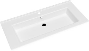 Мебельная раковина Kirovit Оскар 105 см белый