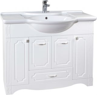 Тумба под раковину Bellezza Кантри 105см белый 00000010103 Тумба под раковину Bellezza Кантри 105см белый 00000010103