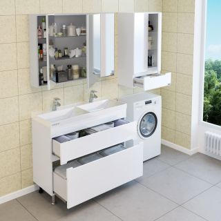 Шкаф СанТа Лондон 424003 48см белый Шкаф СанТа Лондон 424003 48см белый