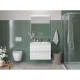 Тумба под раковину BelBagno Формат Мини (Uno Mini) UNO-MINI-800-2C-SO-BO 80 см белый матовый