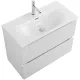 Тумба под раковину BelBagno Формат Мини (Uno Mini) UNO-MINI-800-2C-SO-BO 80 см белый матовый