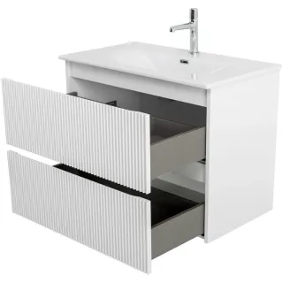 Тумба под раковину BelBagno Формат Мини (Uno Mini) UNO-MINI-800-2C-SO-BO 80 см белый матовый
