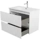Тумба под раковину BelBagno Формат Мини (Uno Mini) UNO-MINI-800-2C-SO-BO 80 см белый матовый