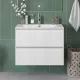 Тумба под раковину BelBagno Формат Мини (Uno Mini) UNO-MINI-800-2C-SO-BO 80 см белый матовый