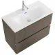 Тумба под раковину BelBagno Формат Мини (Uno Mini) UNO-MINI-700-2C-SO-СO 70 см бежевый матовый