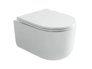 Унитаз подвесной Ceramicanova Ulma CN4006T смыв торнадо безободковый белый Унитаз подвесной Ceramicanova Ulma CN4006T смыв торнадо безободковый белый