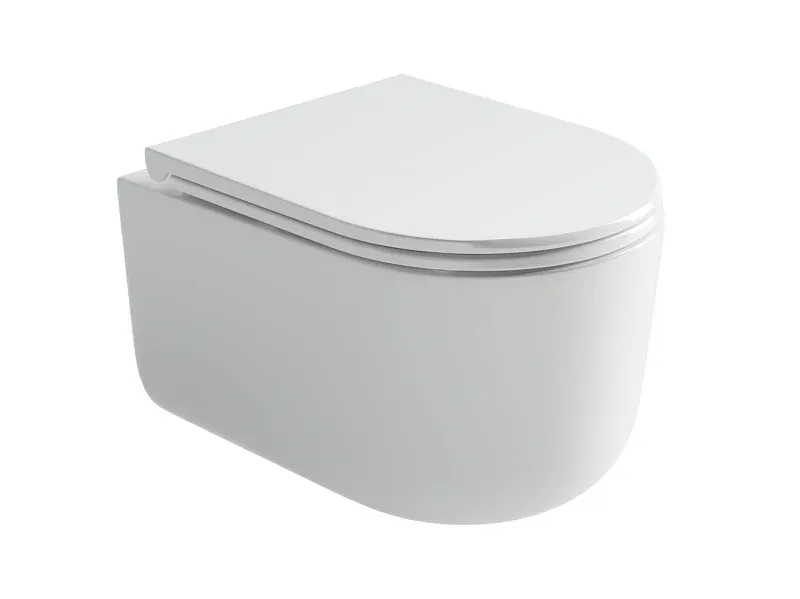 Унитаз подвесной Ceramicanova Ulma CN4006T смыв торнадо безободковый белый Унитаз подвесной Ceramicanova Ulma CN4006T смыв торнадо безободковый белый