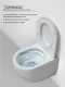 Унитаз подвесной Ceramicanova Ulma CN4006T смыв торнадо безободковый белый Унитаз подвесной Ceramicanova Ulma CN4006T смыв торнадо безободковый белый