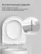 Унитаз подвесной Ceramicanova Ulma CN4006T смыв торнадо безободковый белый Унитаз подвесной Ceramicanova Ulma CN4006T смыв торнадо безободковый белый