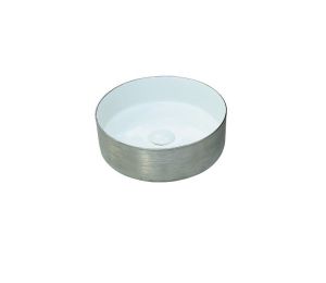 Раковина CeramaLux C1054-1 бело-серая 36.5 см