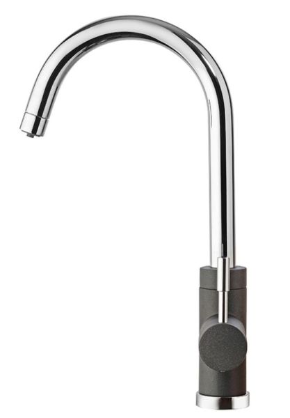 Смеситель для кухни Paini Cox 7844643CR3V11L2KM с подводом для фильтра metallic black