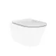 Сиденье для унитаза Kerama Marazzi Plaza Modern BG Rimless Slim PLMR.seat.02\WHT soft close+clip up белый