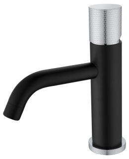 Смеситель для раковины Boheme Stick Black touch чёрный/хром 121-BCR.2 Смеситель для раковины Boheme Stick Black touch чёрный/хром 121-BCR.2