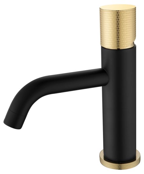 Смеситель для раковины Boheme Stick Black touch чёрный/золото 121-BG.2 Смеситель для раковины Boheme Stick Black touch чёрный/золото 121-BG.2