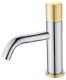 Смеситель для раковины Boheme Stick Chrome touch хром/золото 121-CRG.2