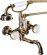 Смеситель для ванны Boheme Satine золото 293-ST