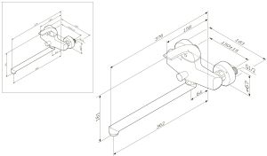 Смеситель AM.PM Sense F7590000