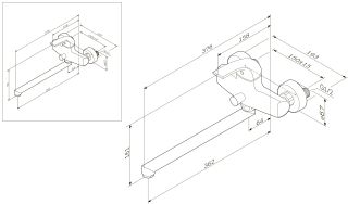 Смеситель AM.PM Sense F7590000