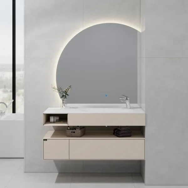 Зеркало с подсветкой Black&White Universe 955.MR1000R 110 см