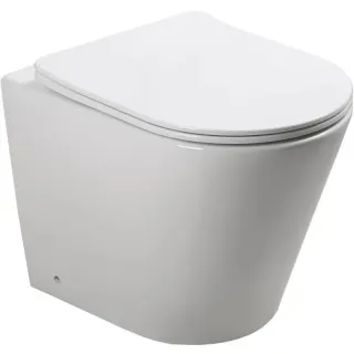 Унитаз приставной SantiLine SL-5002T белый