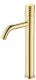 Смеситель для накладной раковины Boheme Stick Gold diamond золото 122-GG