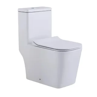 Унитаз напольный SantiLine SL-5024 белый