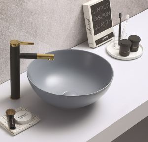 Раковина CeramaLux 104MHL-4 голубая 41.5 см