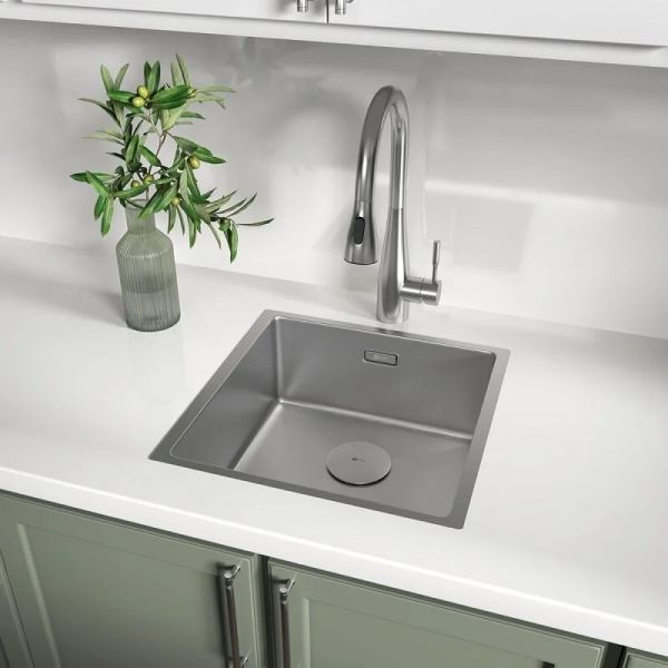 Кухонная мойка Lemark Olanga 440 9937121 сталь